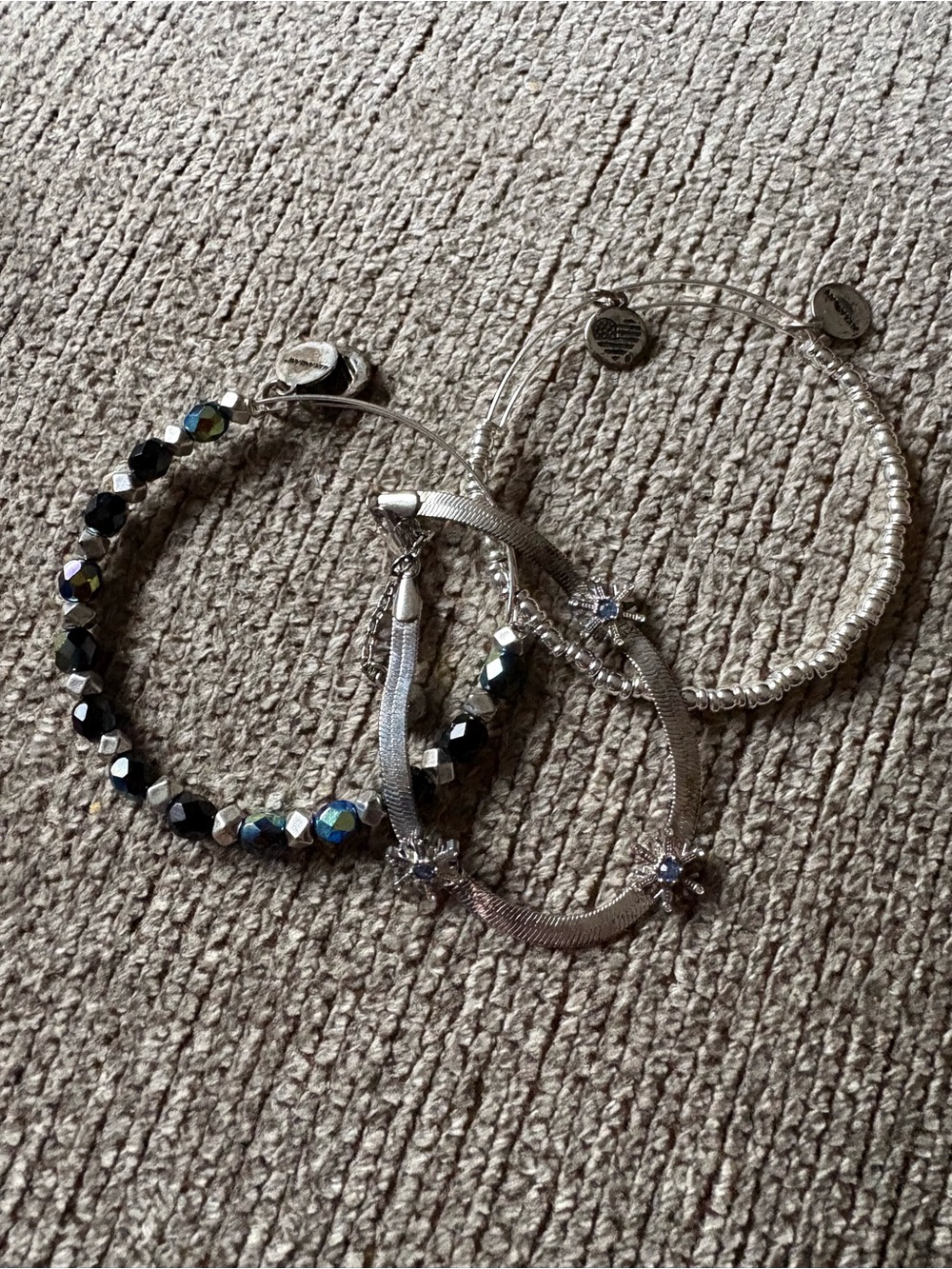 Alex and Ani bracelet set